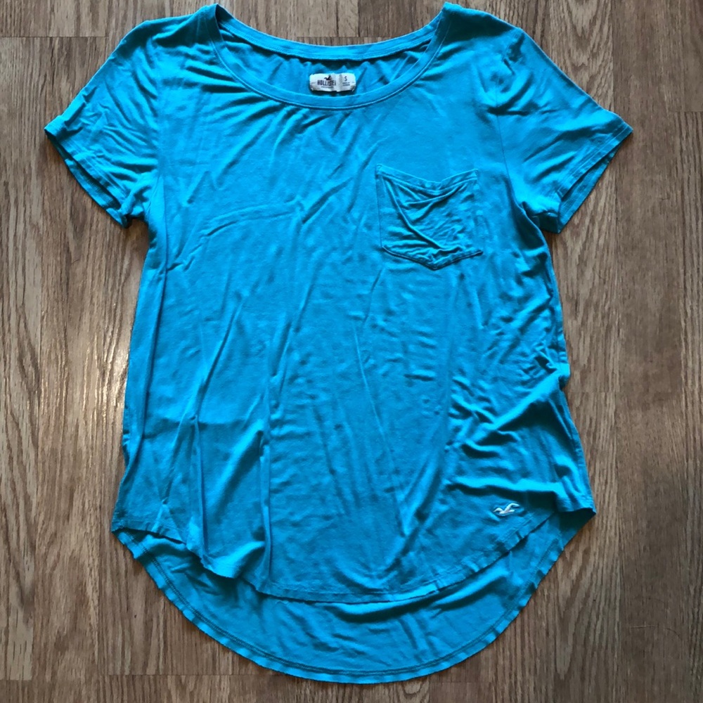 Hollister Crew Neck Tee with Pocket